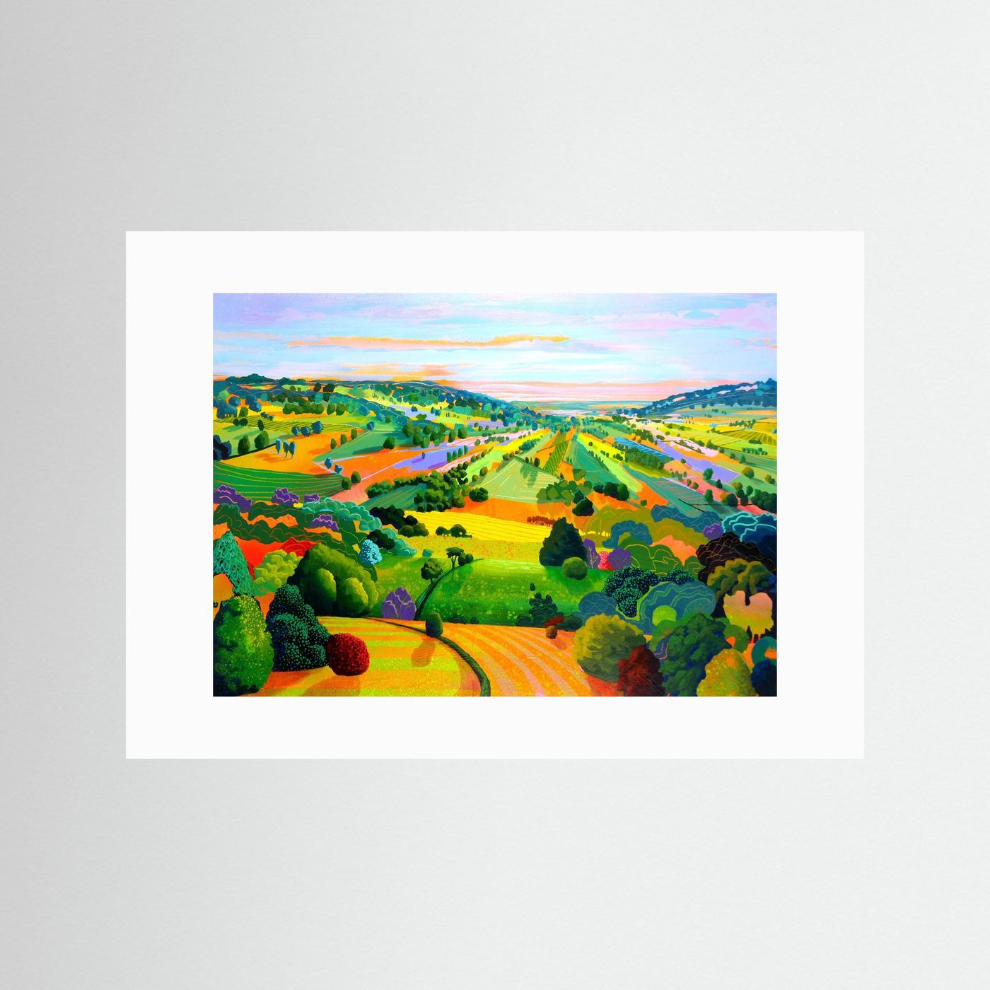 Big Valley - Fine Art Paper Print