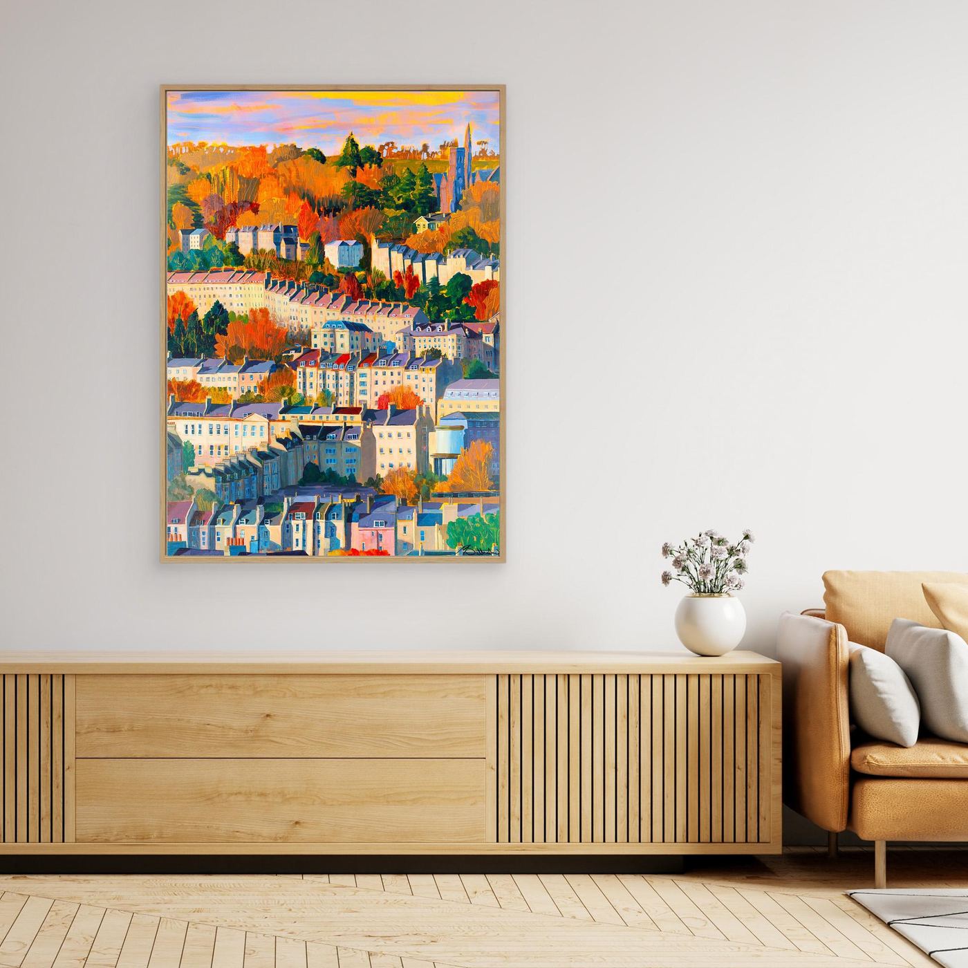 Bath Skyline - Gallery Canvas Edition