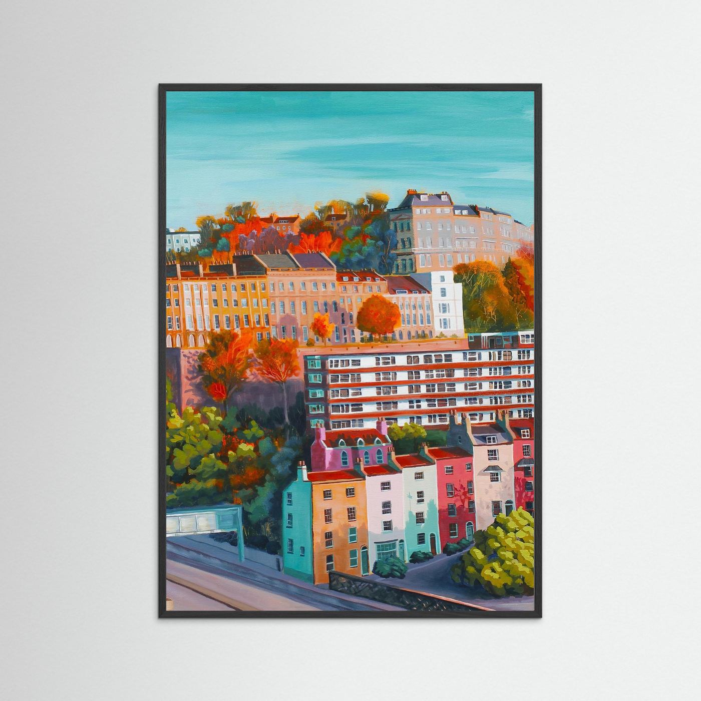 Back to Bristol (Housing Ladder) – Fine Art Paper Print