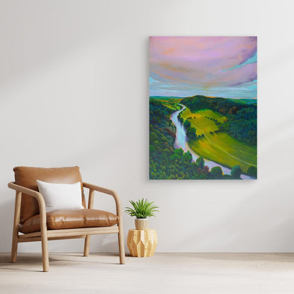 Symonds Yat and the River Wye – Gallery Canvas Edition