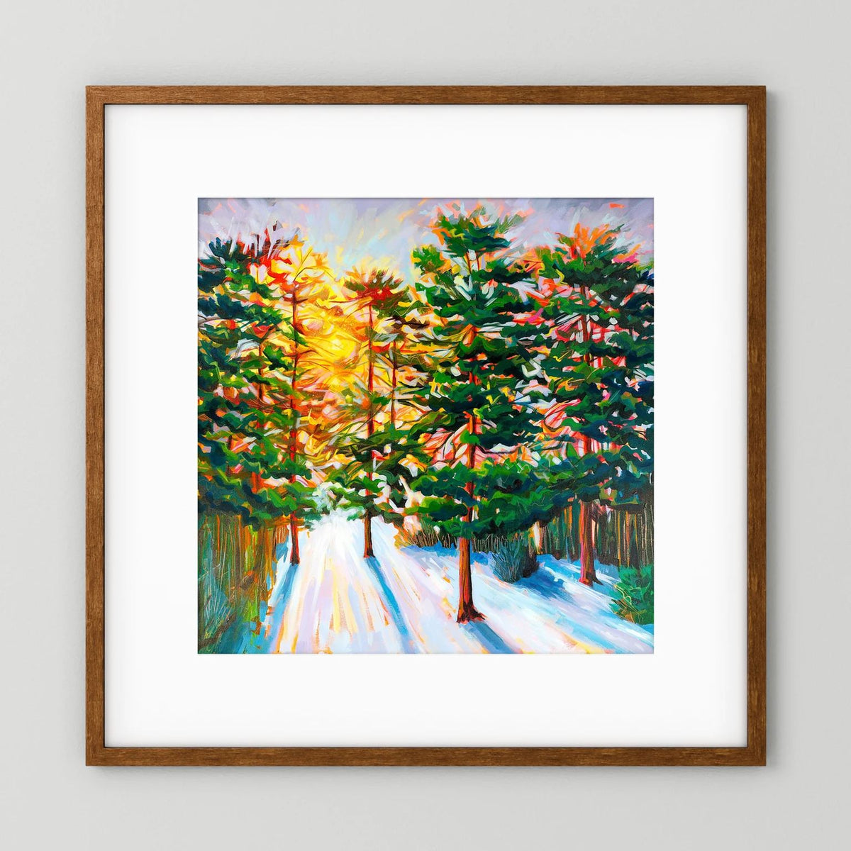 Winter Woods – Fine Art Paper Print