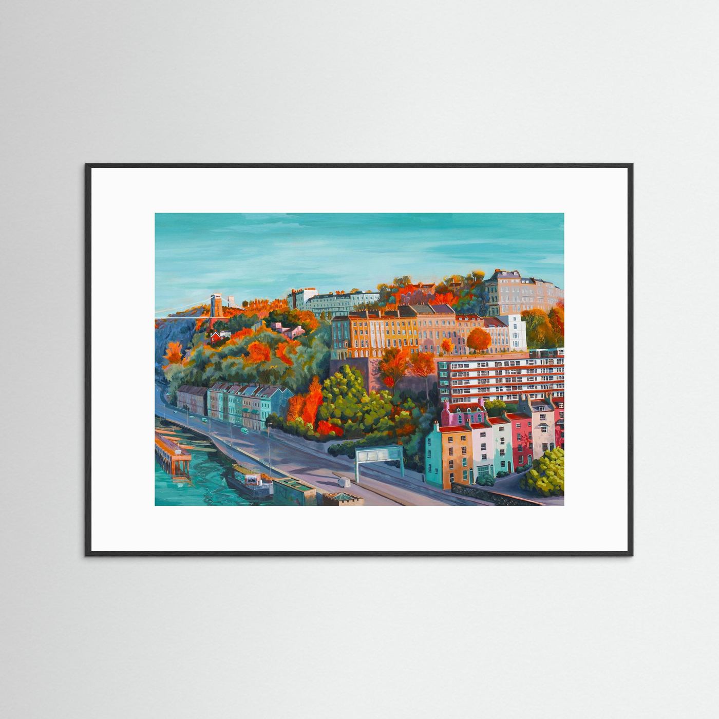 Back to Bristol Vignette – Fine Art Paper Print