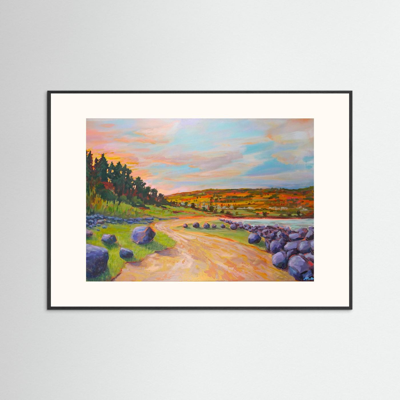 Evening Tide, Fading Light - Fine Art Paper Print