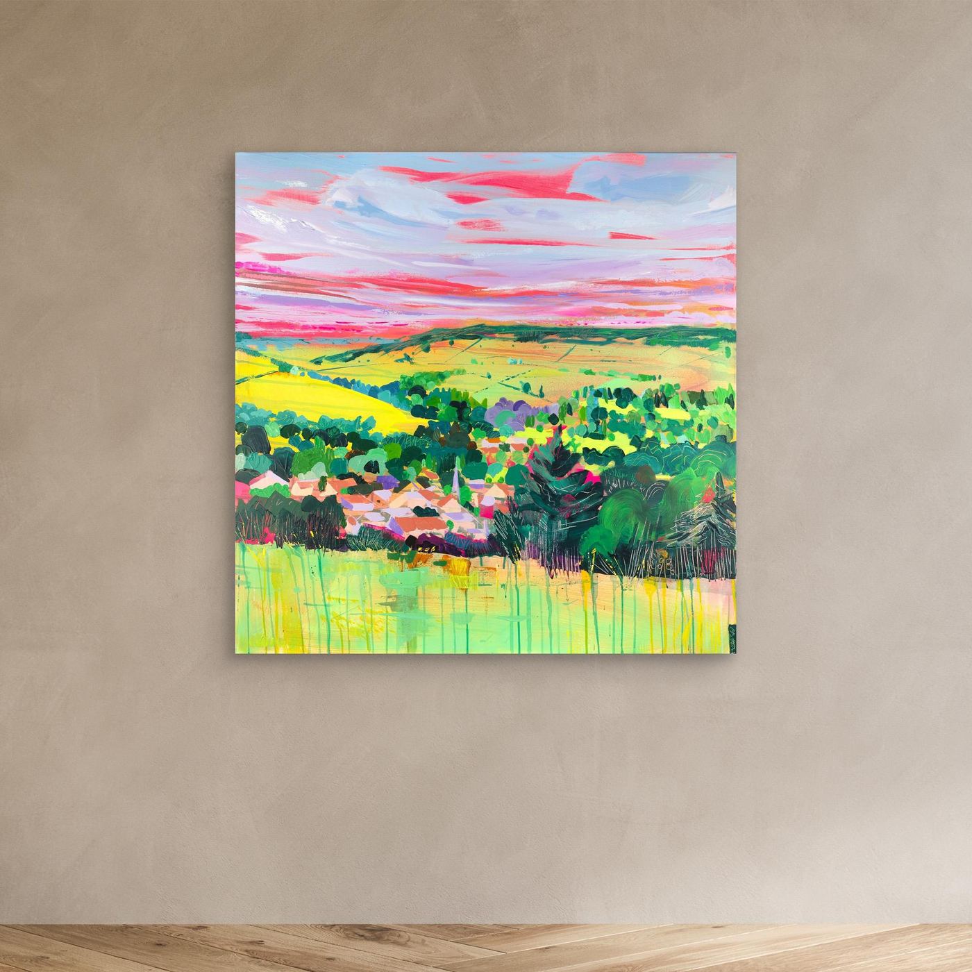 Boxfields Summer - Gallery Canvas Edition