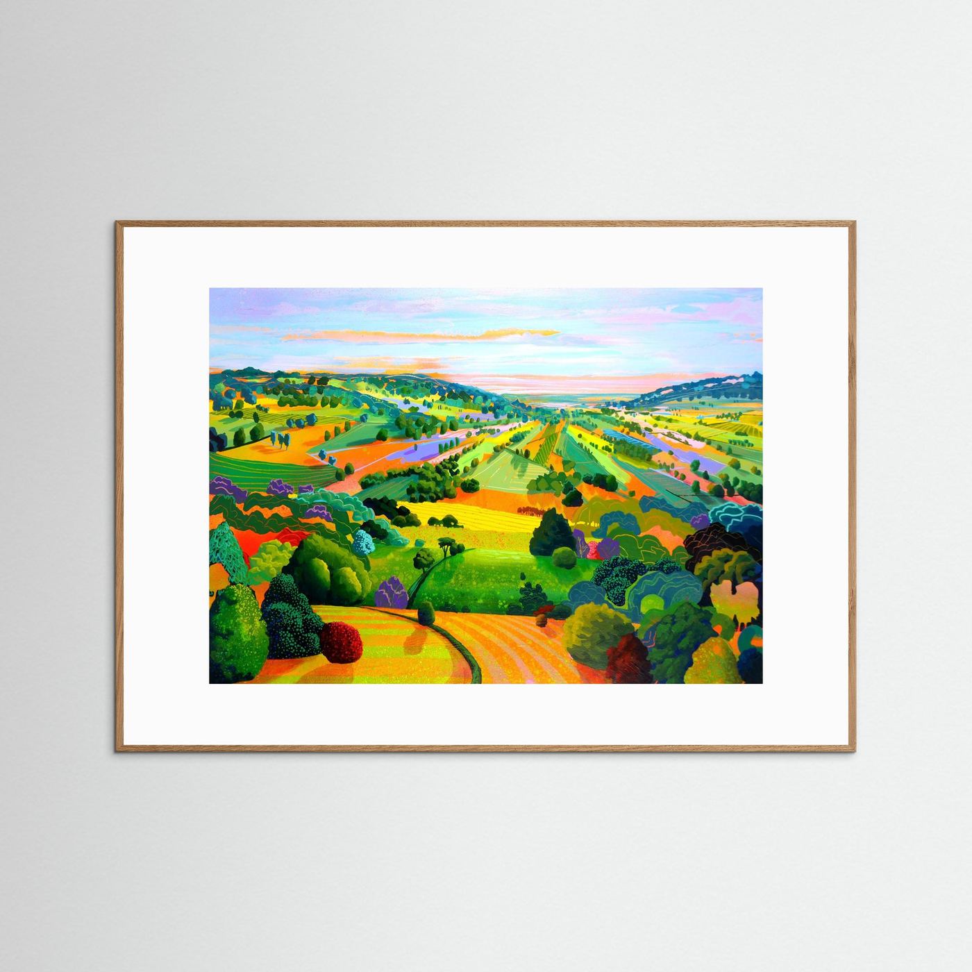 Big Valley - Fine Art Paper Print