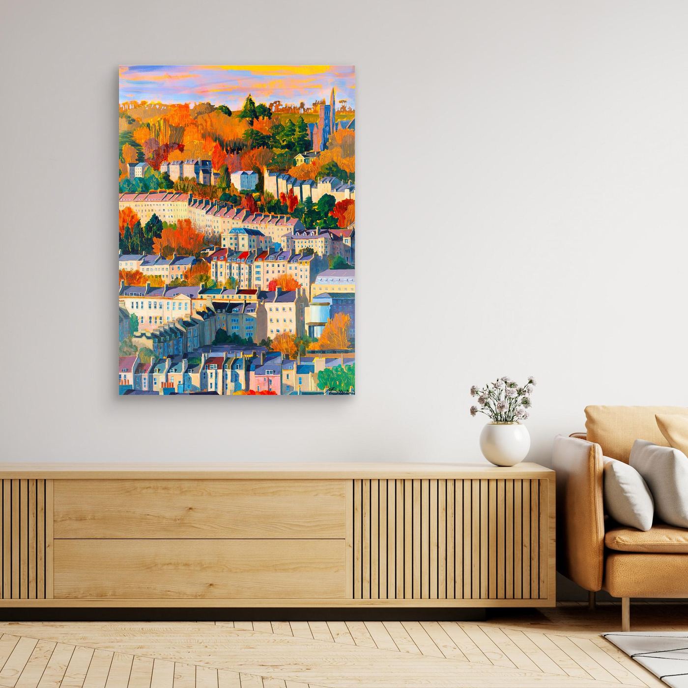 Bath Skyline - Gallery Canvas Edition
