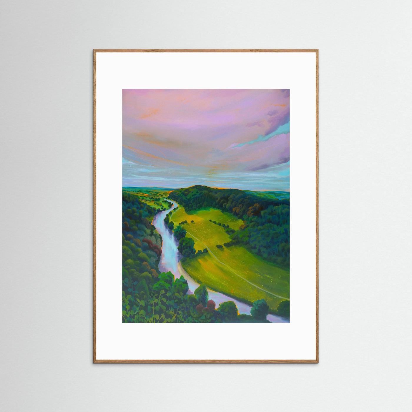 Symonds Yat and the River Wye - Fine Art Paper Print