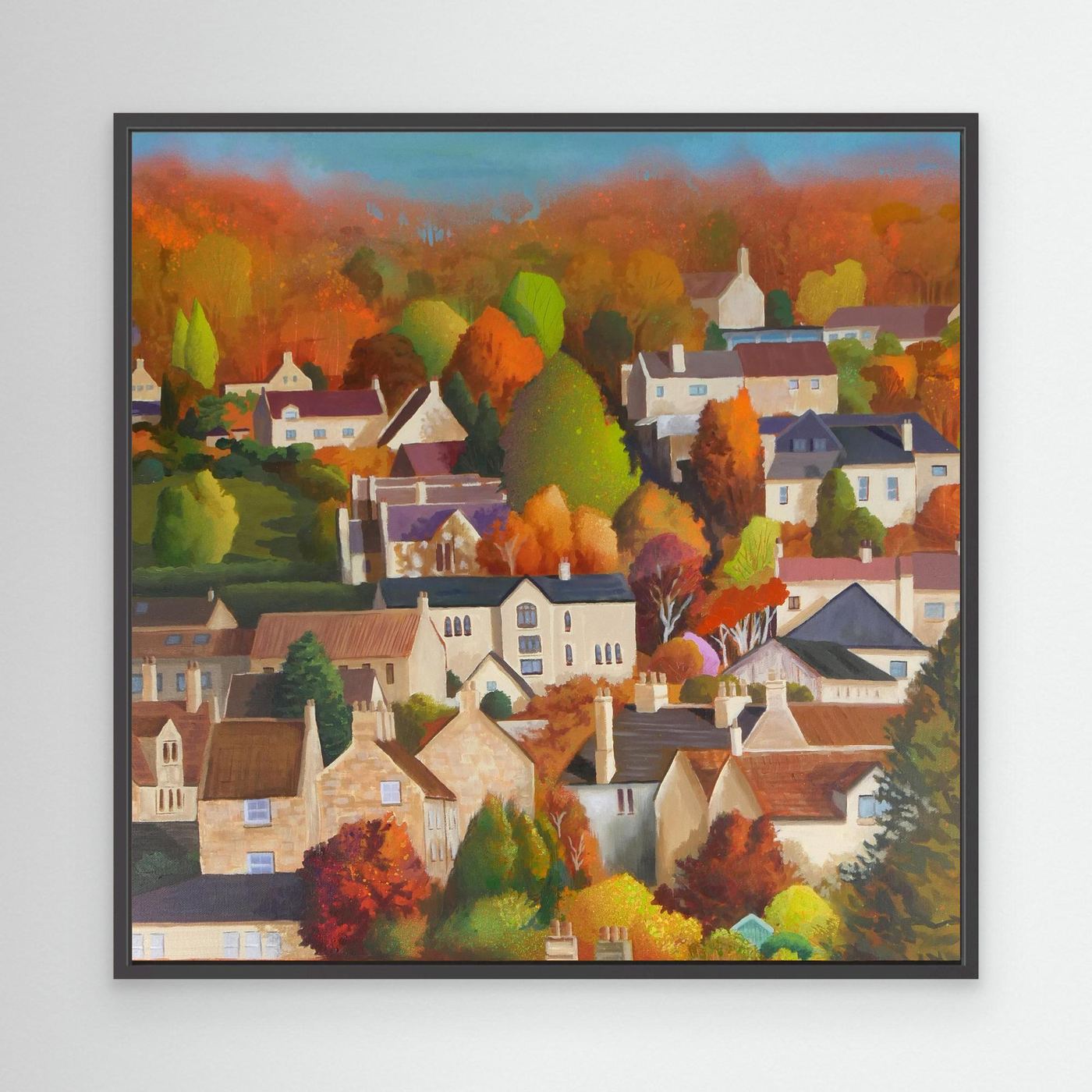 Autumn in Box (square crop) - Gallery Canvas Edition