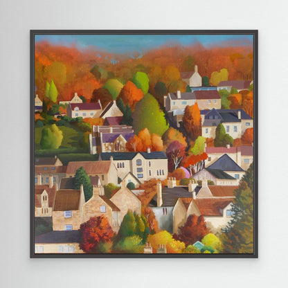 Autumn in Box (square crop) - Gallery Canvas Edition