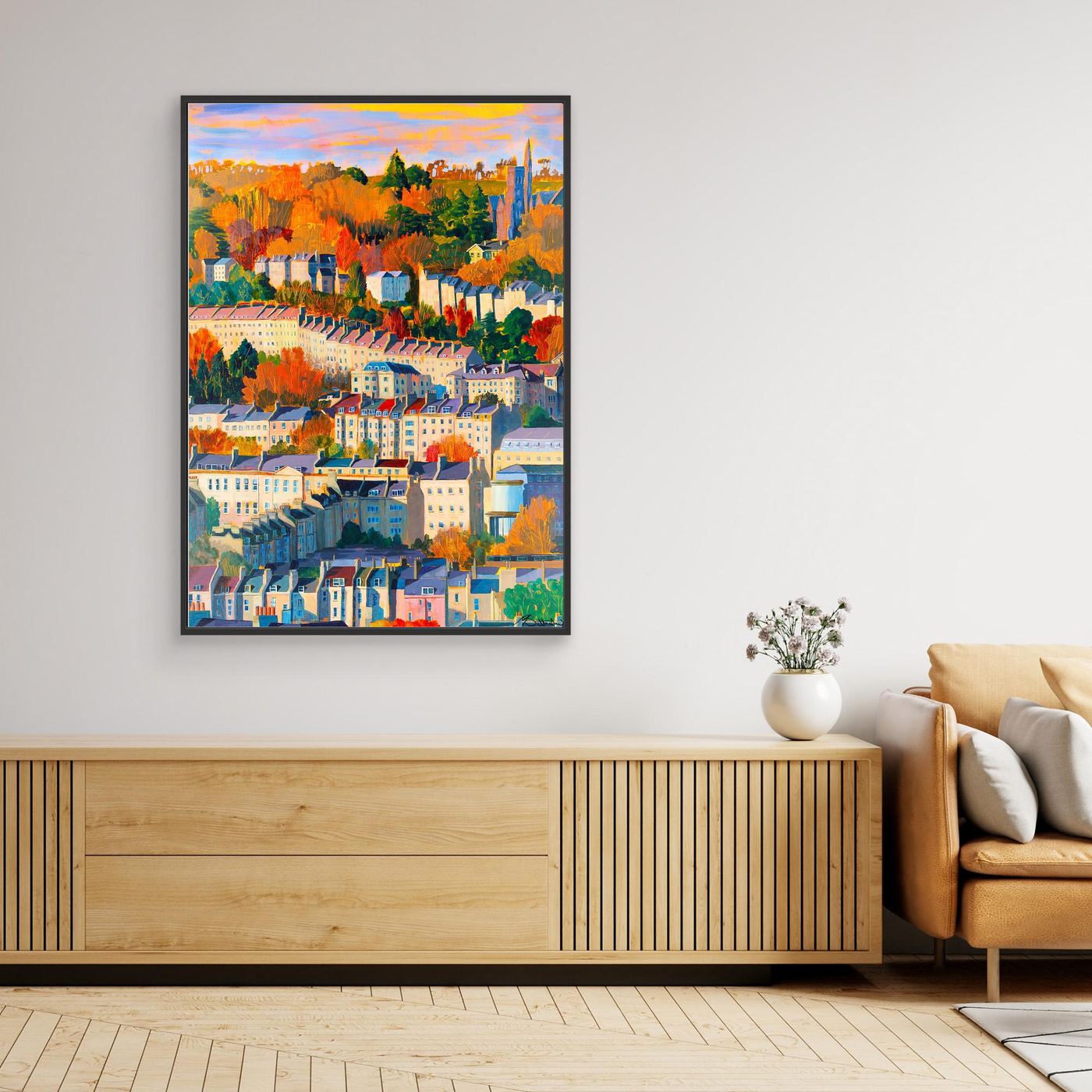 Bath Skyline - Gallery Canvas Edition