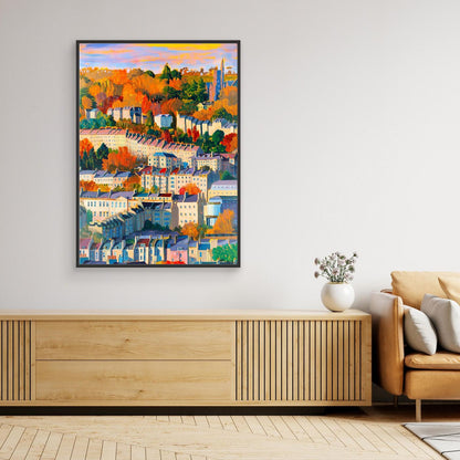 Bath Skyline - Gallery Canvas Edition