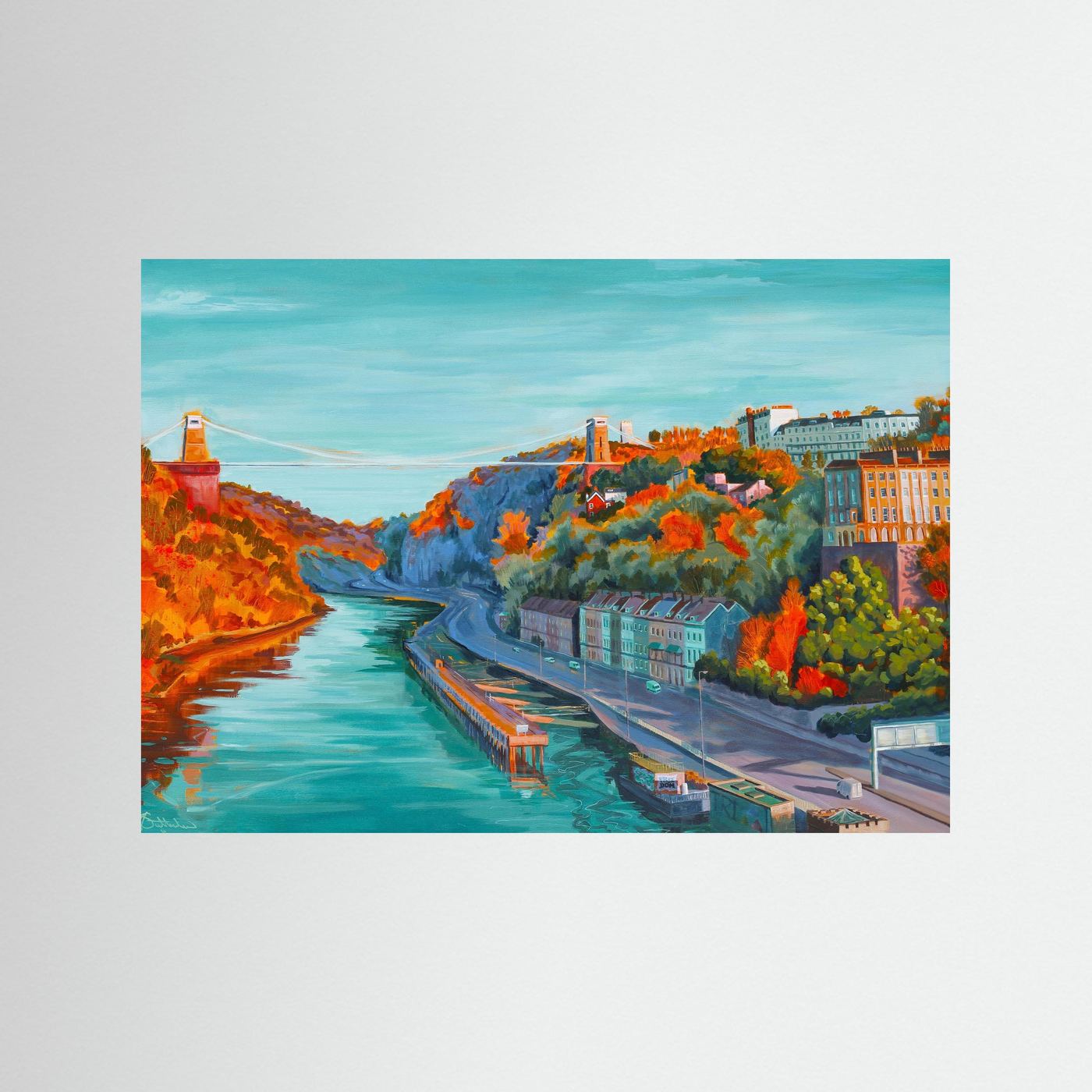 Back to Bristol (Bridge version) - Fine Art Paper Print