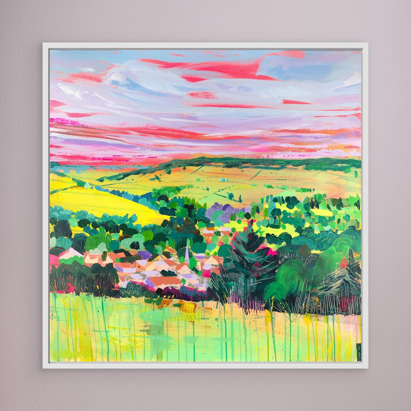 Boxfields Summer - Gallery Canvas Edition