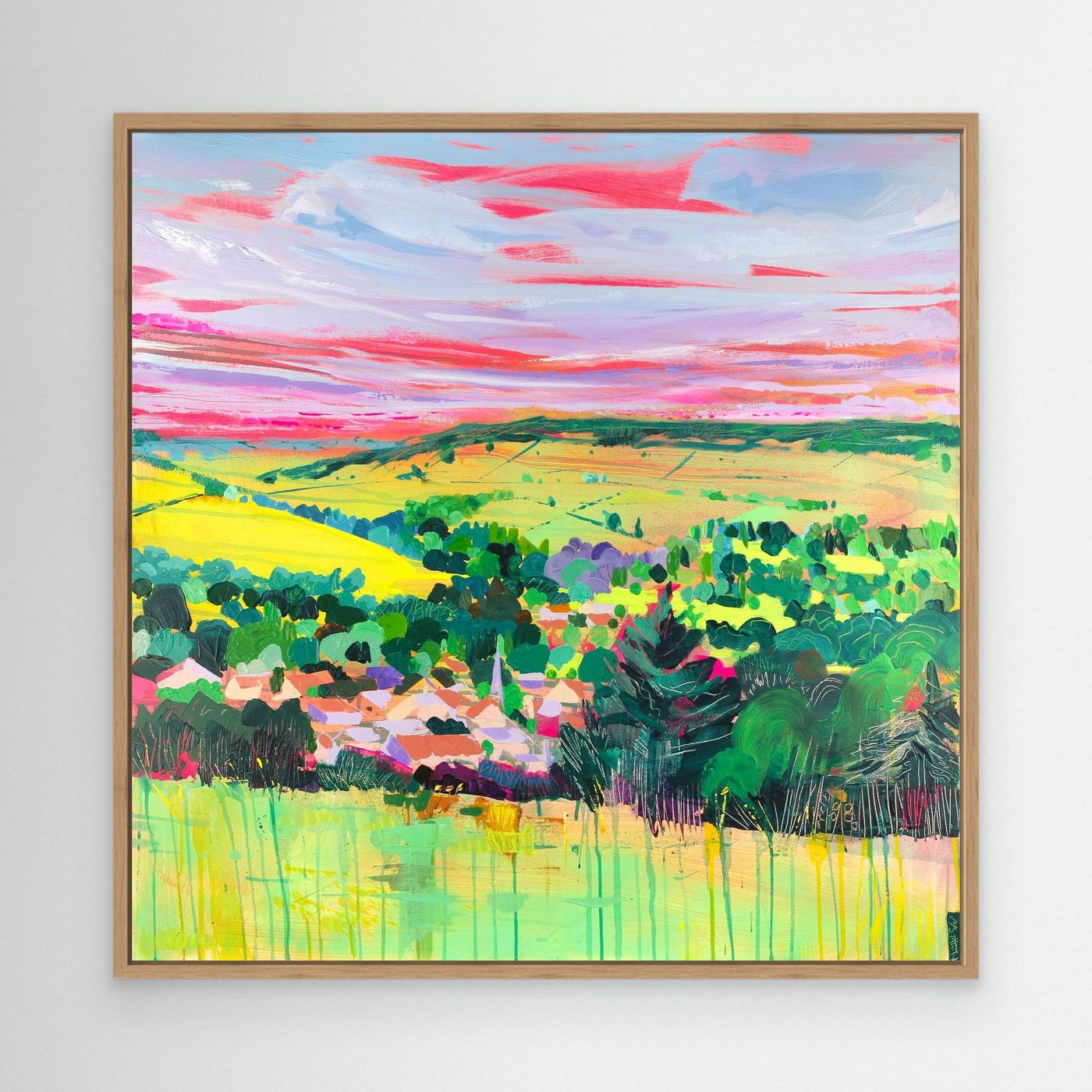 Boxfields Summer - Gallery Canvas Edition