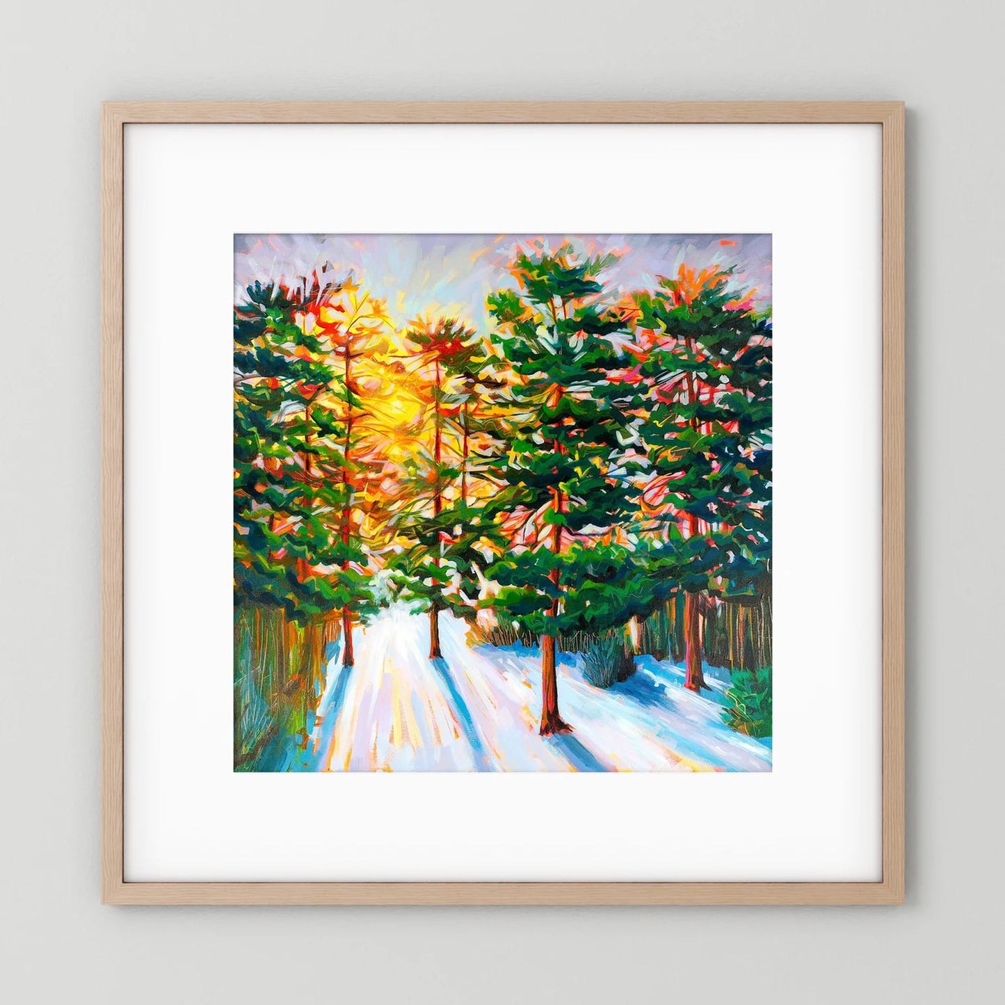Winter Woods – Fine Art Paper Print