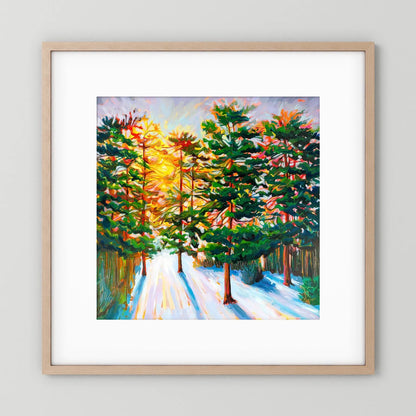 Winter Woods – Fine Art Paper Print