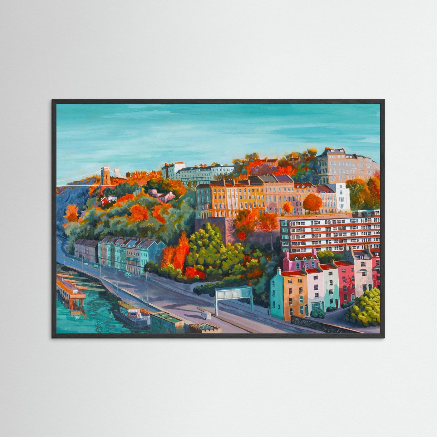 Back to Bristol Vignette – Fine Art Paper Print