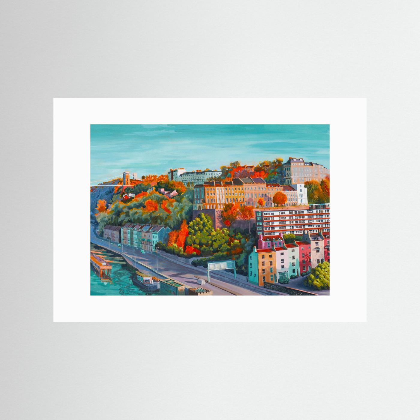 Back to Bristol Vignette – Fine Art Paper Print