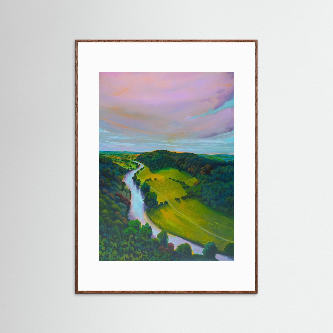 Symonds Yat and the River Wye - Fine Art Paper Print