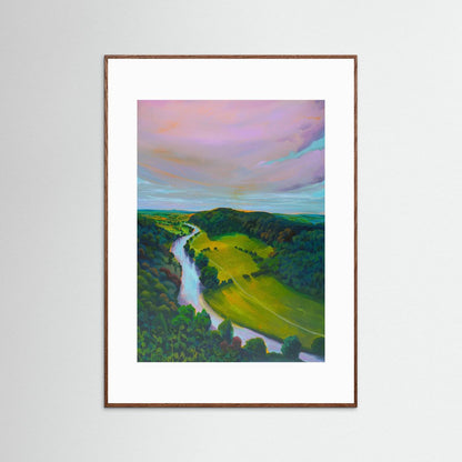 Symonds Yat and the River Wye - Fine Art Paper Print