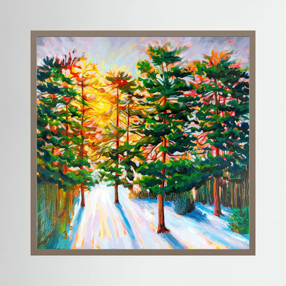 Winter Woods – Fine Art Paper Print