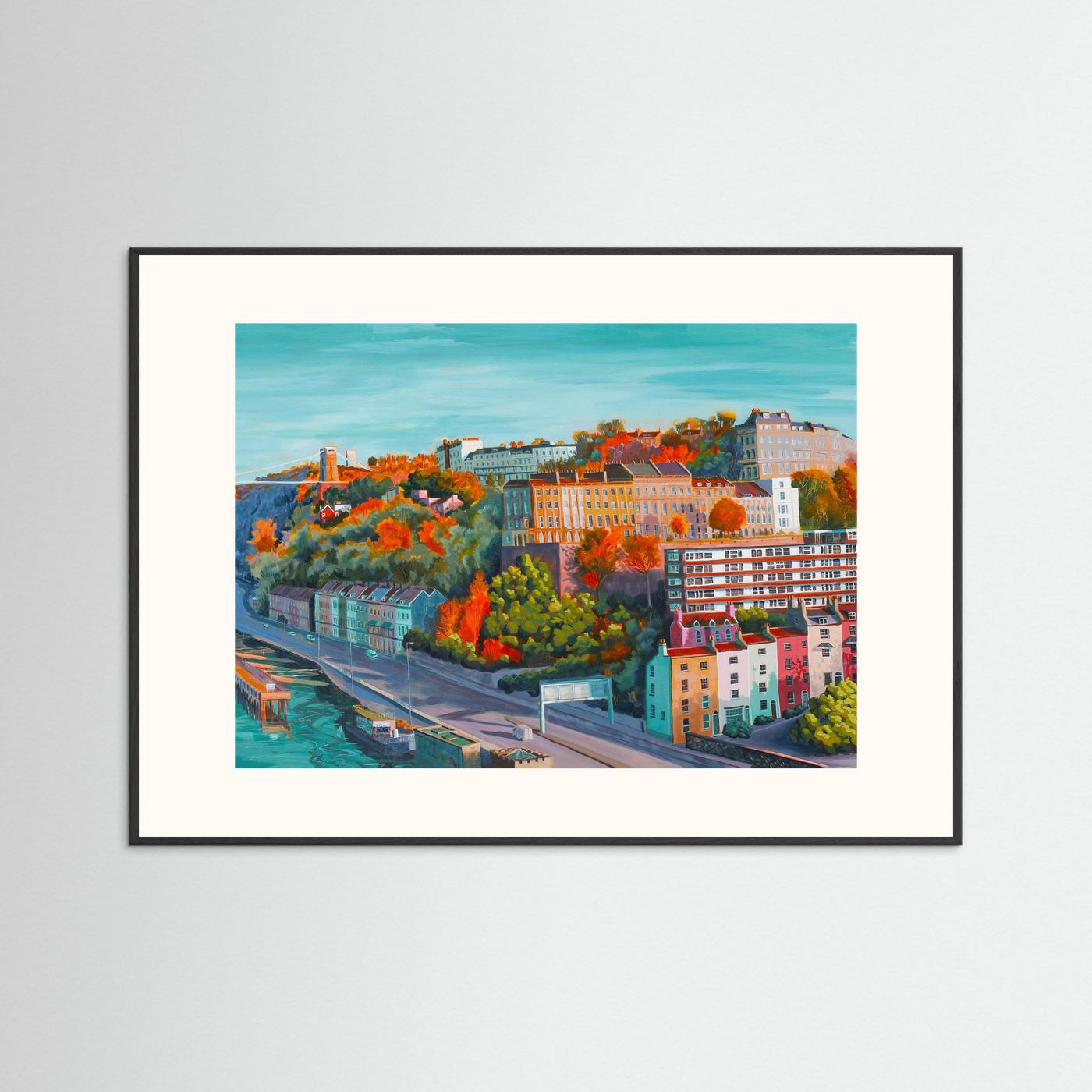 Back to Bristol Vignette – Fine Art Paper Print