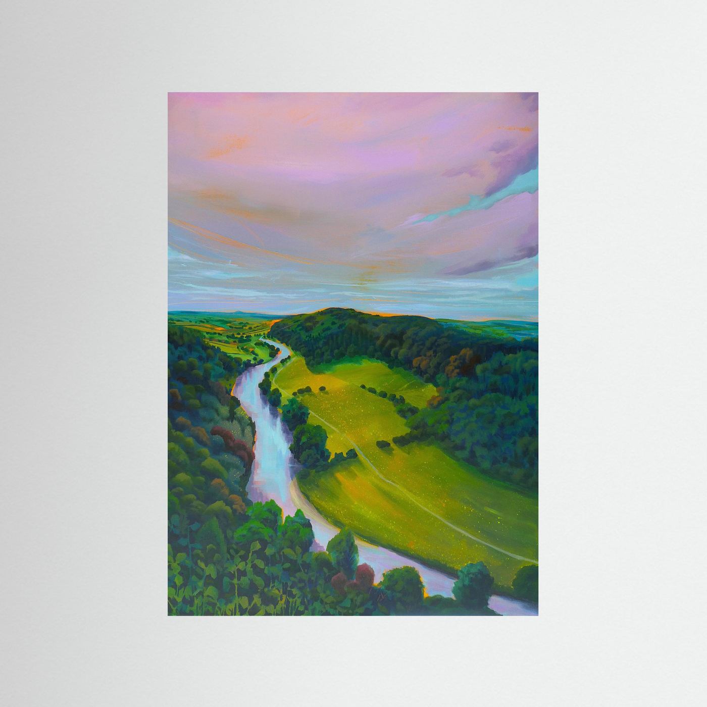 Symonds Yat and the River Wye - Fine Art Paper Print