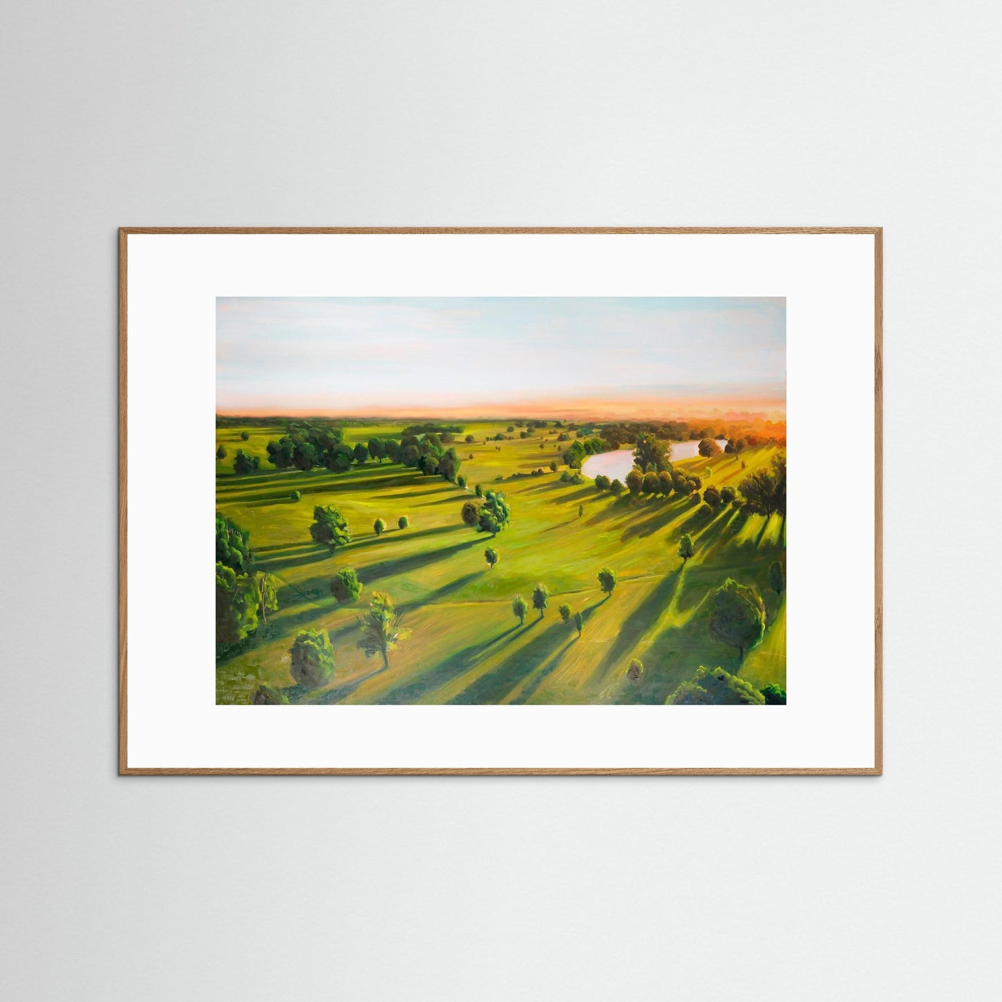 Sunrise On Corsham Court 2 — paper print options