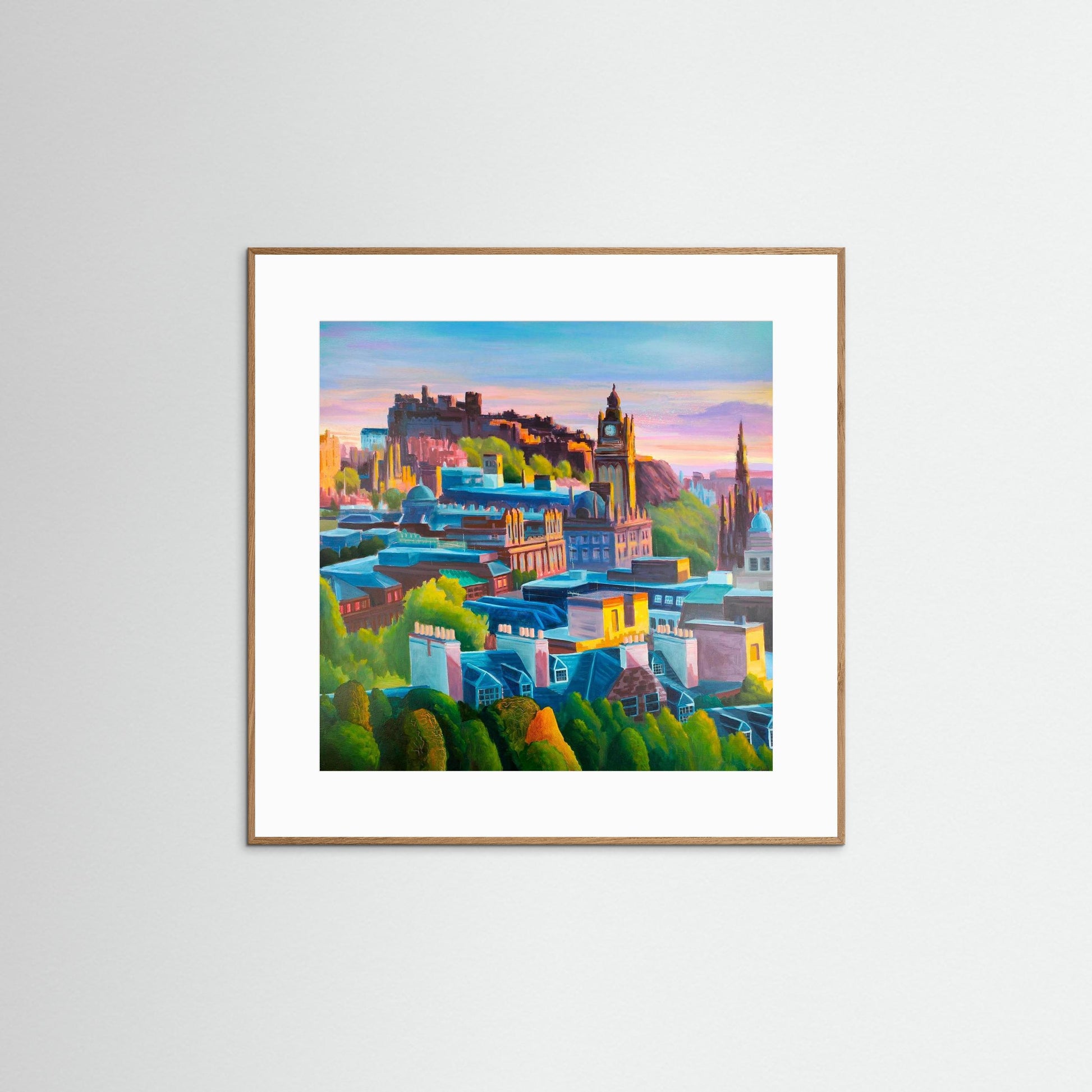 Edinburgh - framed paper print options