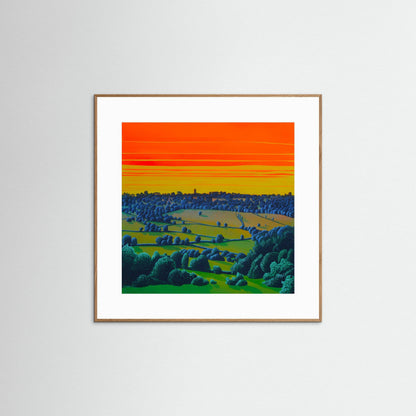 Under the Red Sky 9 - paper print options