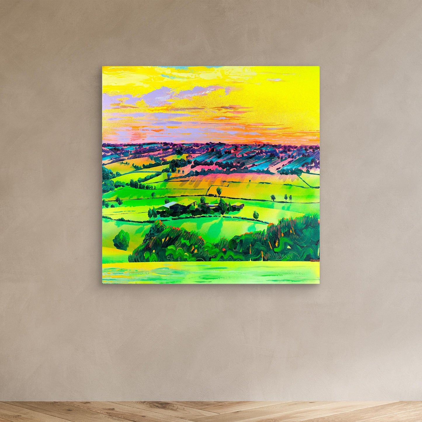 Colerne Rise 2 - canvas artwork