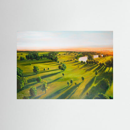 Sunrise On Corsham Court 2 — paper print options