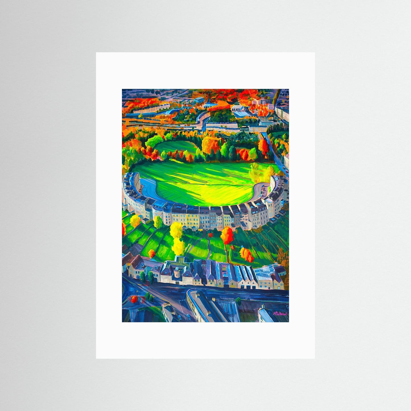 Royal Crescent (Bath) - paper print options