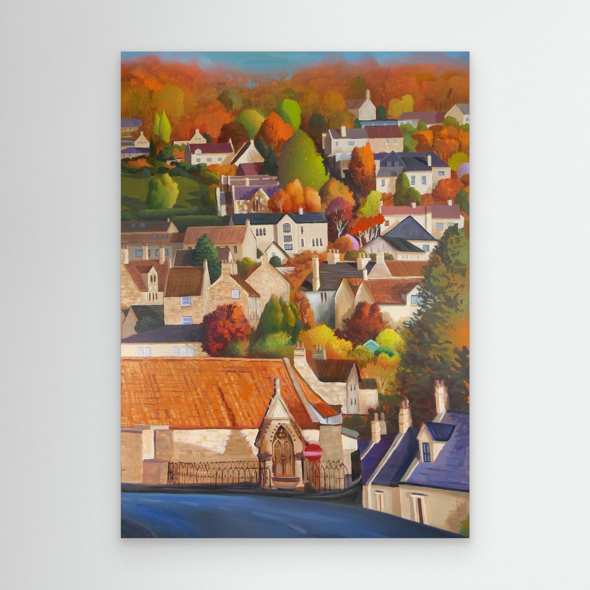 Autumn in Box - canvas print options
