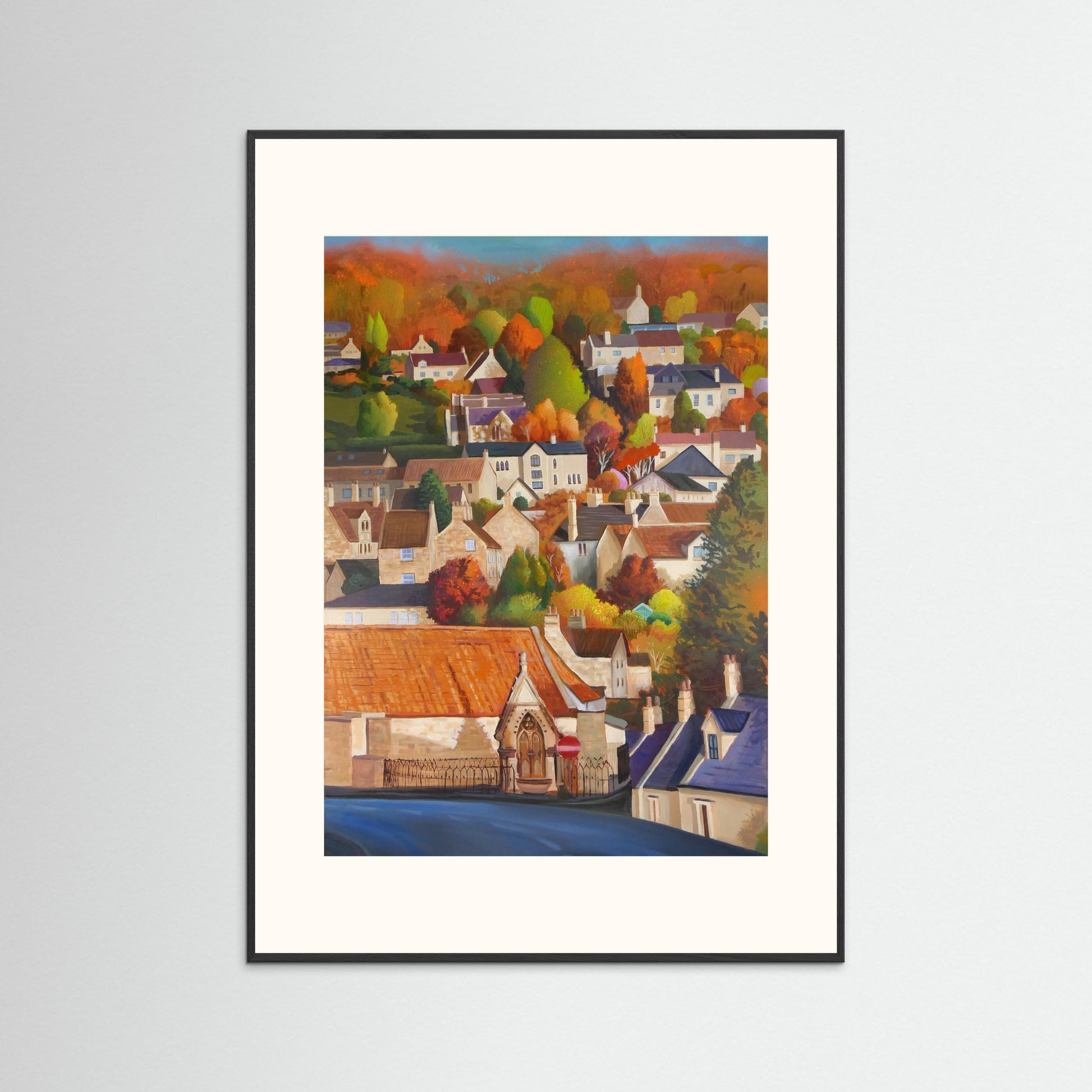 Autumn in Box - framed paper print options