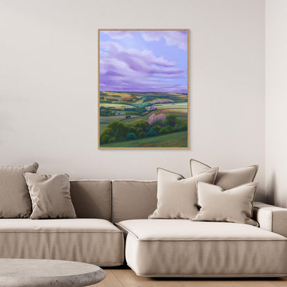Lavender Sky - gallery canvas editions