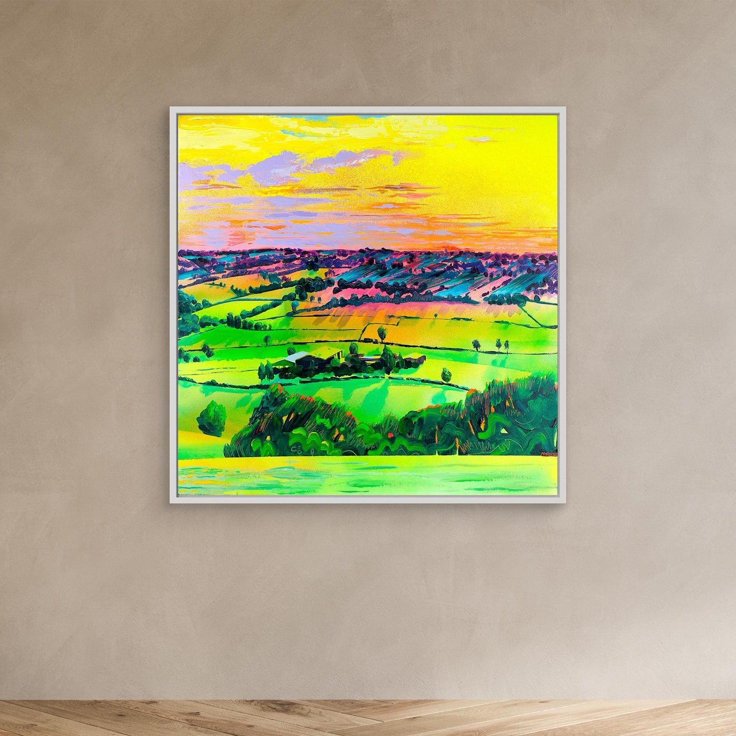 Colerne Rise 2 - canvas artwork