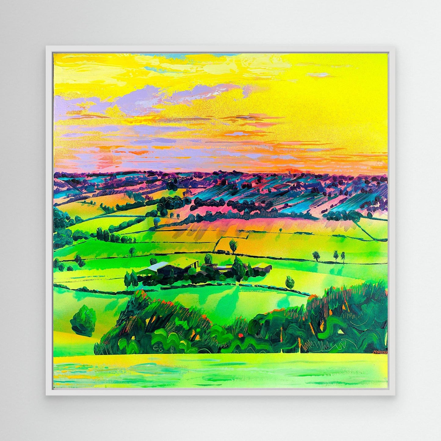 Colerne Rise 2 - canvas artwork
