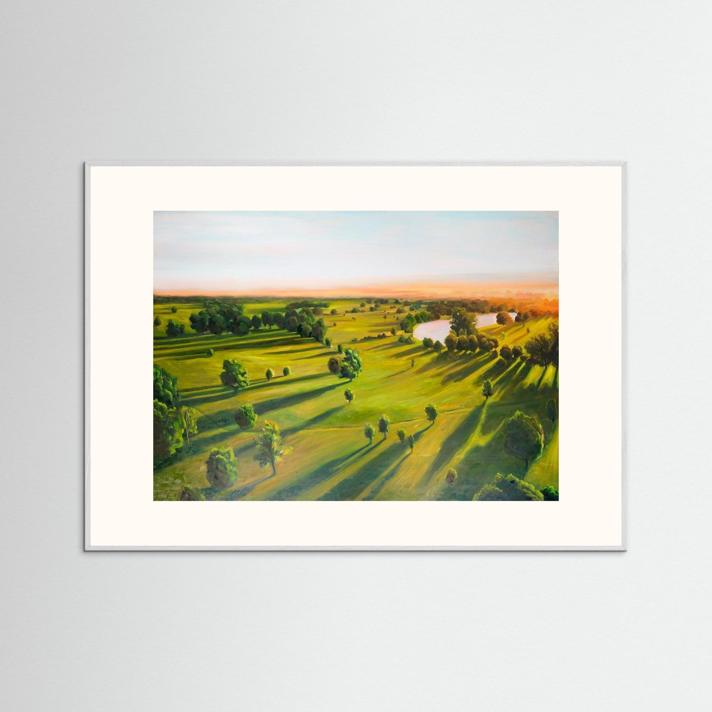 Sunrise On Corsham Court 2 — paper print options